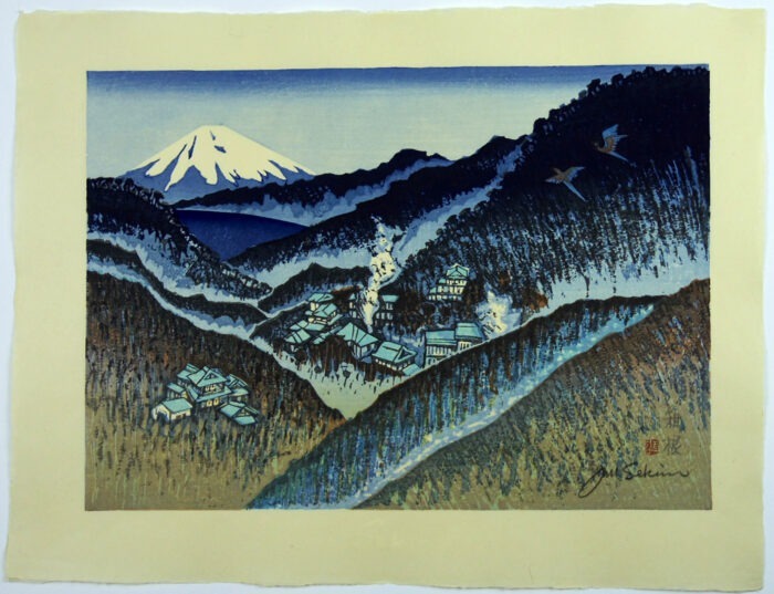 11. Hakone: Mt. Fuji Over the Lake