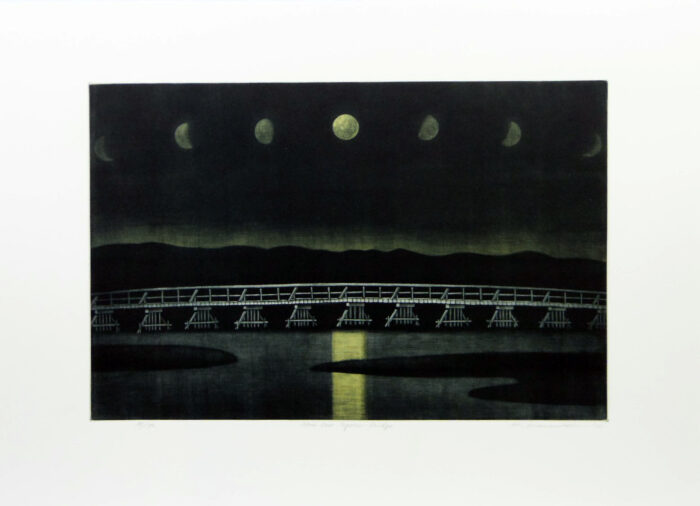 Moon Over Togetsu Bridge