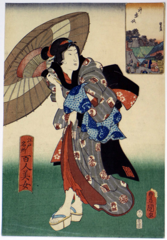 One hundred famous places and beauties of Edo