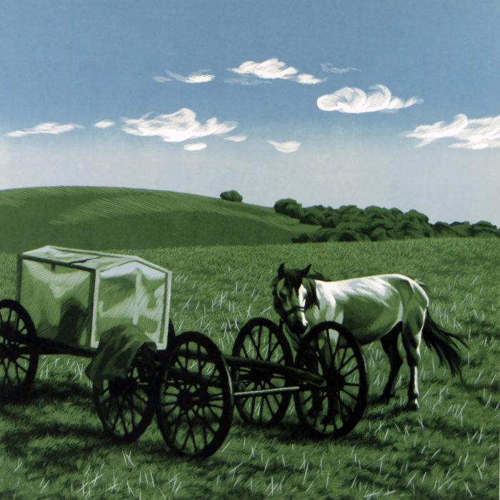 Mongolia - Horse & Cart