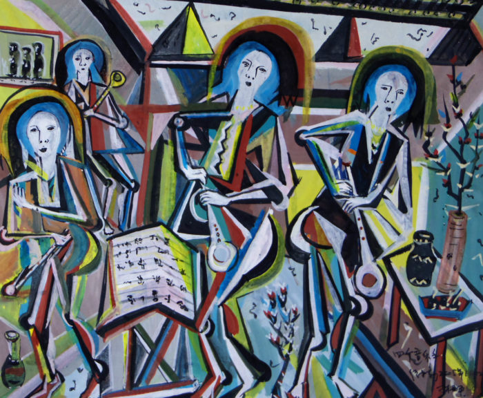 Four Musicians