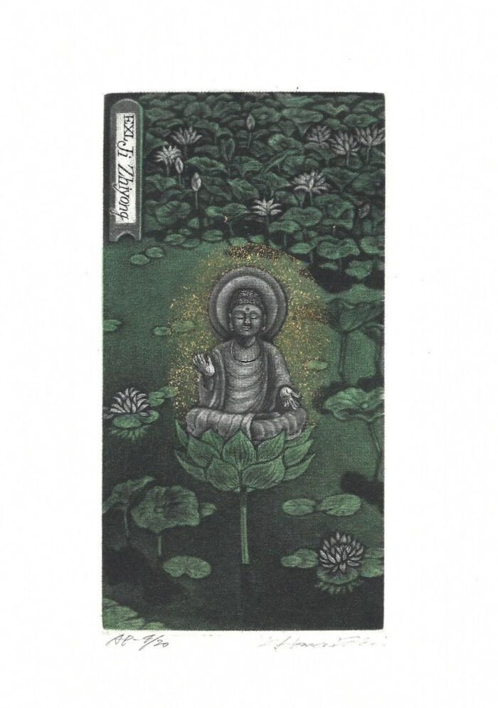 #411 Lotus Buddha