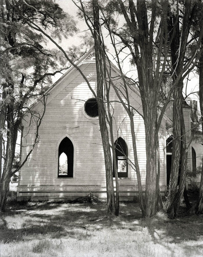 Abandoned Church, Grass Valley, Oregon