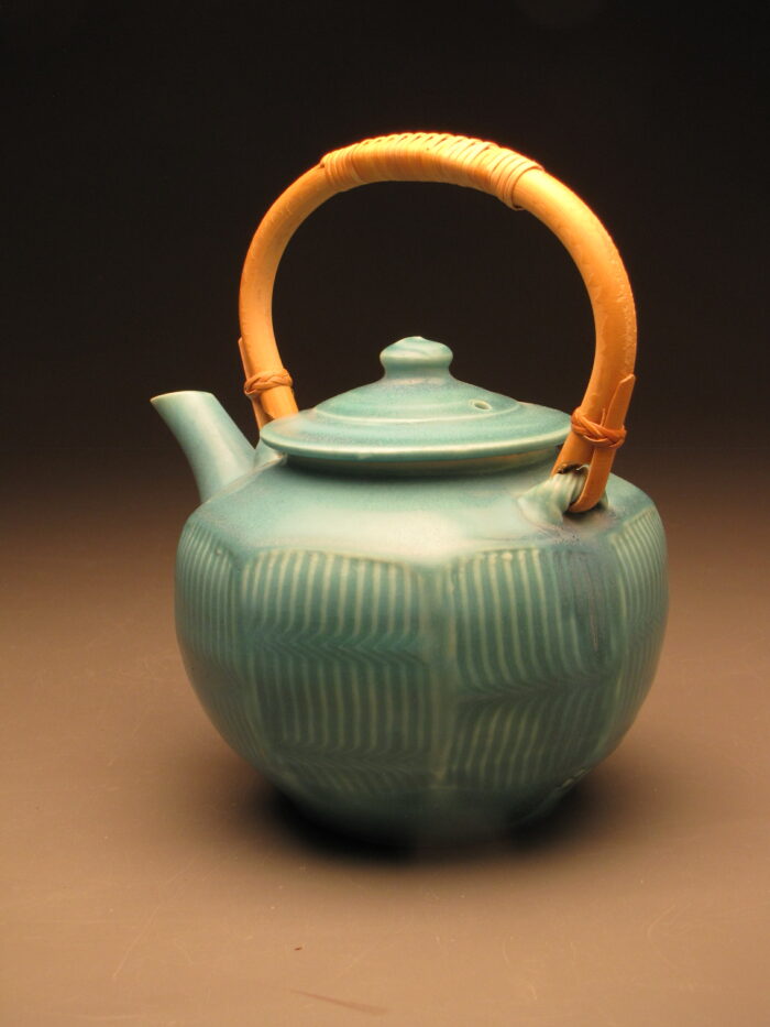 Hank Murrow - Turquoise teapot - Image 2