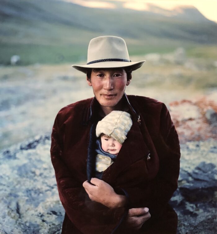 Father and Child, Tsagaan Gol