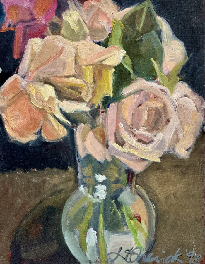 My Roses - Glass Vase