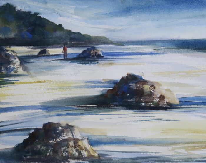 Satoko Motouji - Beach in Lincoln City