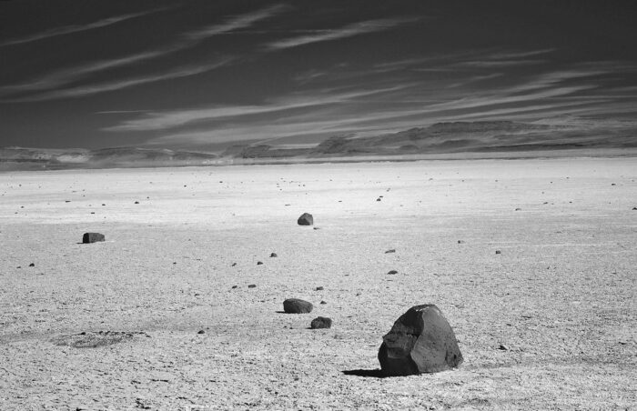 Rich Bergeman - Ice-Rafted Rocks, Summer Lake Playa