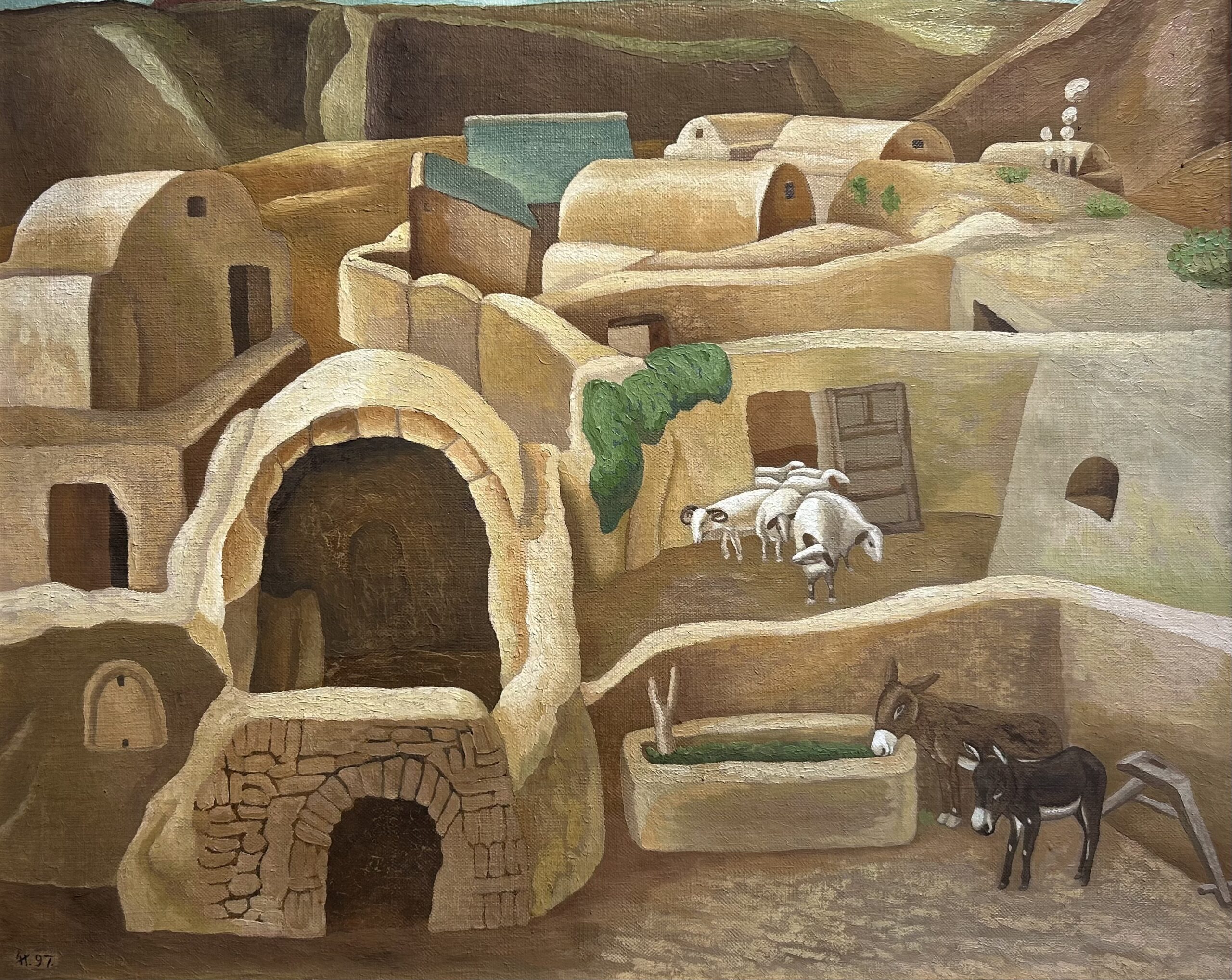 He Xuesheng Village in the Loess Plateau